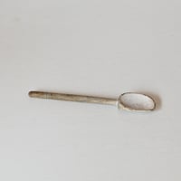 フランス　白いペイントの匙