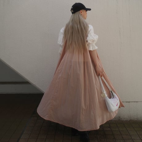 Pages & Petals, GATHERED DRESS - pink
