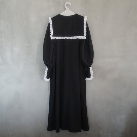 MAYBE I’M A WIZARD? DRESS - raven black