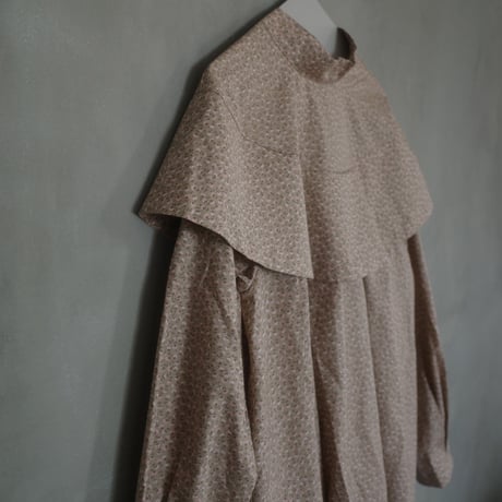 Tiny Floral 3WAY BLOUSE - gentle pink greige