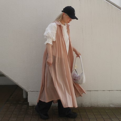 Pages & Petals, GATHERED DRESS - pink