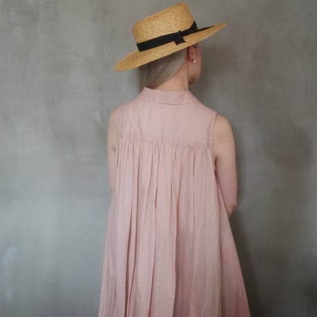 Pages & Petals, GATHERED DRESS - pink