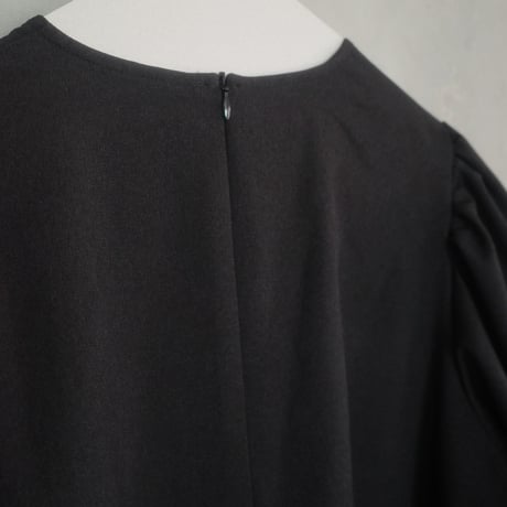 MAYBE I’M A WIZARD? DRESS - raven black
