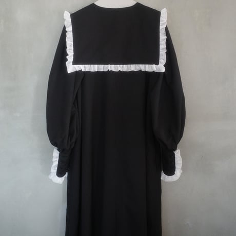 MAYBE I’M A WIZARD? DRESS - raven black