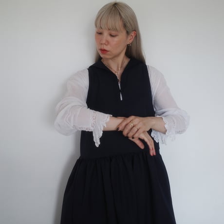 MOON ROAD sailor collar dress
