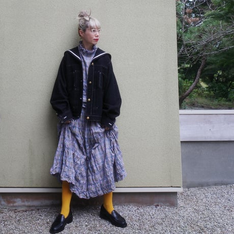 SEASON GAP LAB. check skirt-01