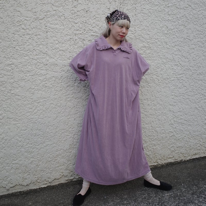 BATH TOWEL SET DRESS - PURPLE | madder madder