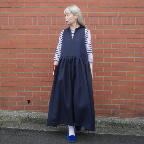 MOON ROAD sailor collar dress