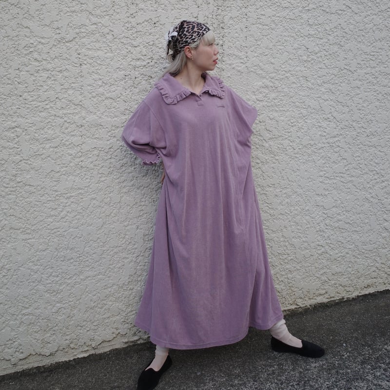 BATH TOWEL SET DRESS - PURPLE | madder madder