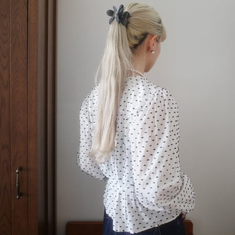 Tang Yuan Parlor's BLOUSE - mochi2 white