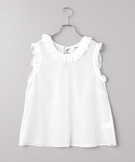 2911-955 Cotton Organdy Blouse ¥24,200