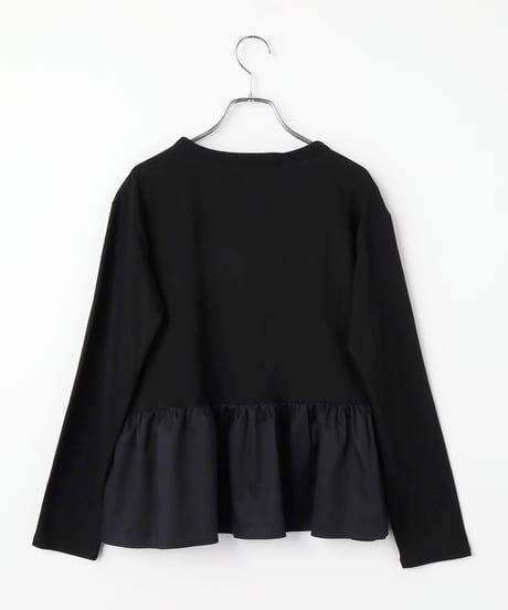 2911-495 Peplum Frill Long T ¥19,800