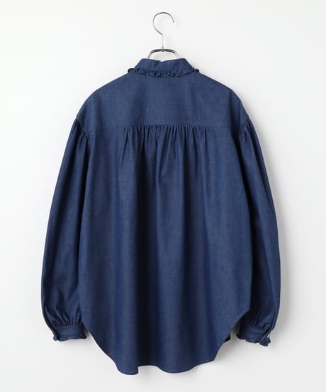 2911-956 Denim Shirt Blouse ¥28,600