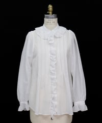 2911-961 Big Frill Collar Blouse ¥35,200