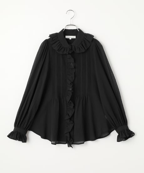 2911-961 Big Frill Collar Blouse ¥35,200