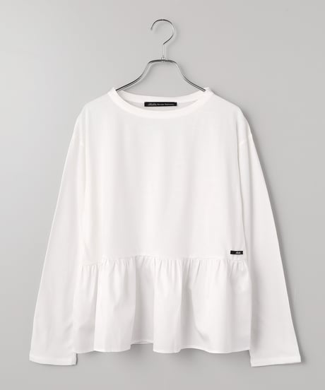 2911-495 Peplum Frill Long T ¥19,800