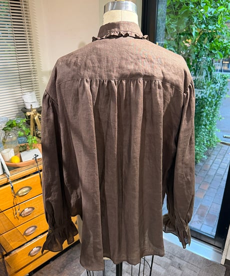 2911-938 Linen Relax Blouse ●Summer Special ¥19,800