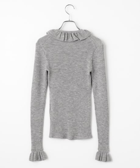 2914-660 Frill Collar Pullover ¥33,000