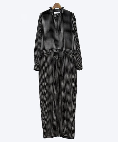 Frill Collar All in One(Dot) ¥49,500