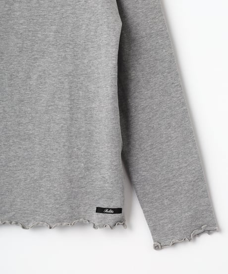 2916-496 Frill Turtle Neck Long  T ¥13,200