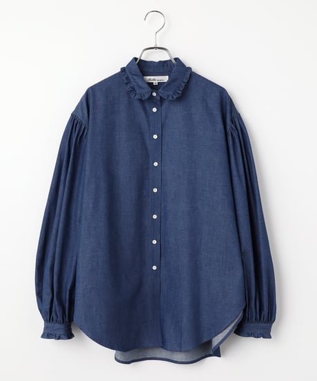 2911-956 Denim Shirt Blouse ¥28,600