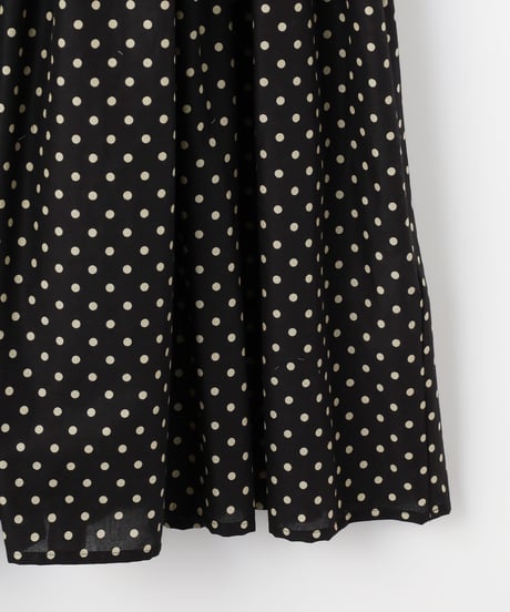 2913-717 Frill Tiered Dress(Dot) ¥49,500