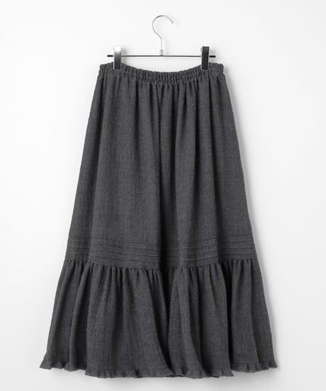 2912-925 Wool Gauze Skirt ¥42,900