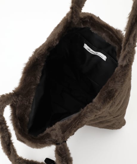 Misc-1382 Fur Tote Bag ¥11000