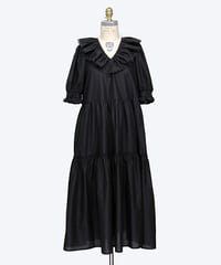 2913-718  Frill Collar Dress(Plain) ¥49,500