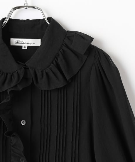 2911-961 Big Frill Collar Blouse ¥35,200