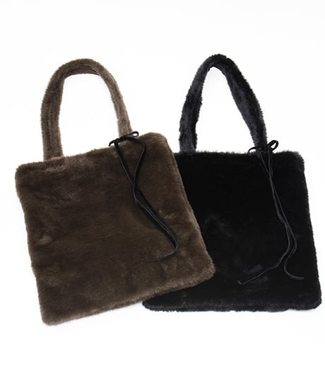 Misc-1382 Fur Tote Bag ¥11000