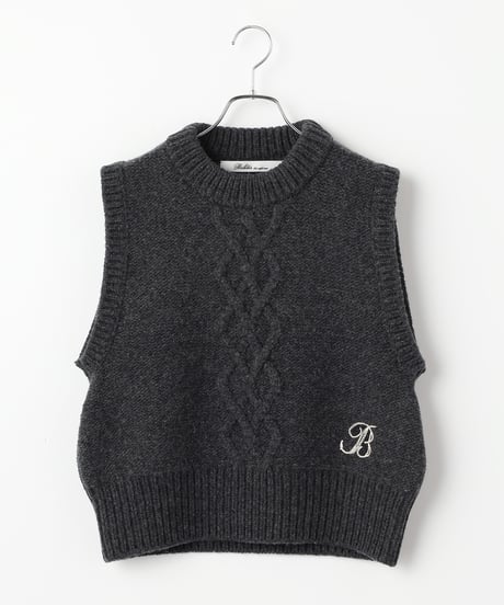2914-664 Vest(Cable) ¥38,500