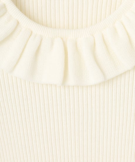 2914-660 Frill Collar Pullover ¥33,000