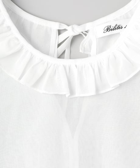 2911-955 Cotton Organdy Blouse ¥24,200