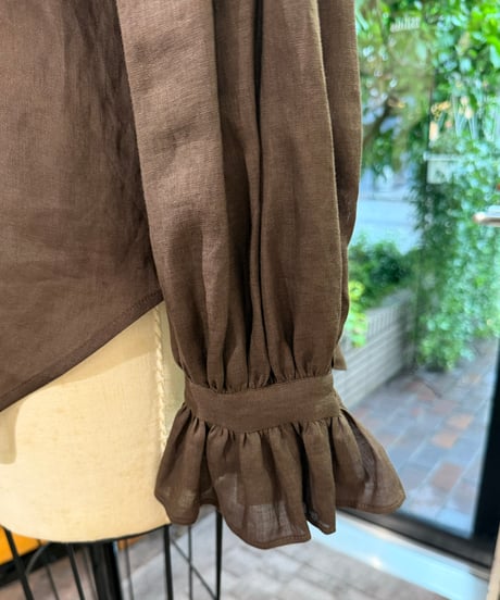 2911-938 Linen Relax Blouse ●Summer Special ¥19,800