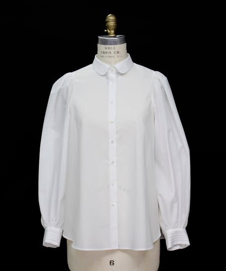 2911-957 Long Puff Sleeve Blouse ¥28,600