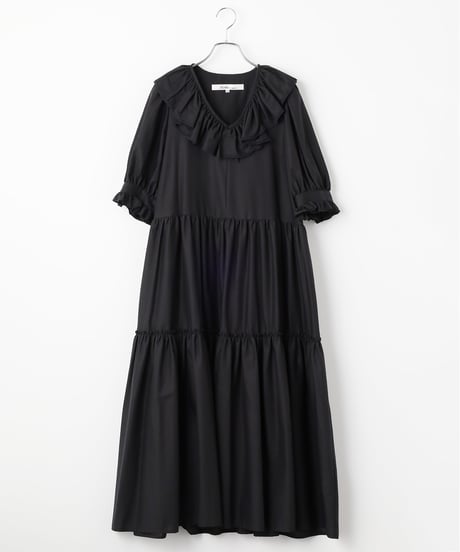 2913-718  Frill Collar Dress(Plain) ¥49,500