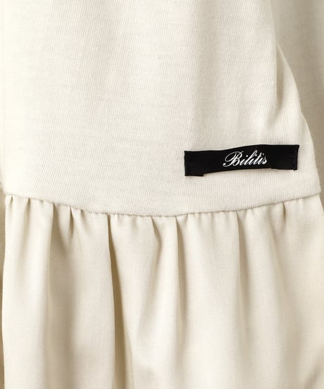 2911-495 Peplum Frill Long T ¥19,800