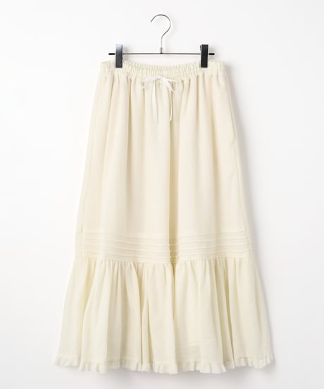 2912-925 Wool Gauze Skirt ¥42,900