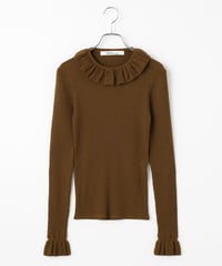 2914-660 Frill Collar Pullover ¥33,000