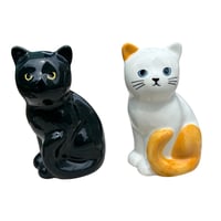 猫型ハンドペイントフラワースタンド