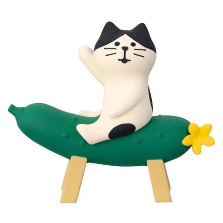 きゅうり乗りにゃんこ・なす乗りにゃんこセット