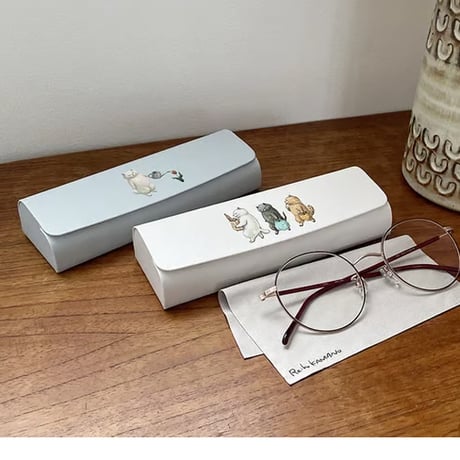 カマノレイコ キャリングメガネケース