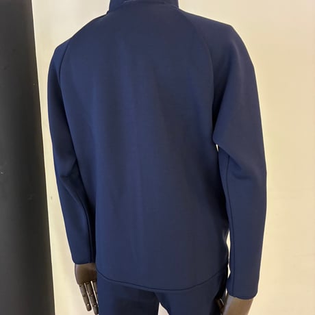 【オンライン先行販売】ダンボールニット　セットアップ(ネイビー×シルバー)