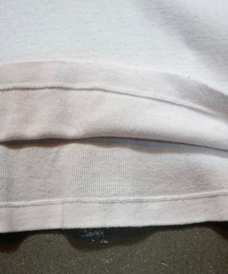 1980s French flock print T shirt