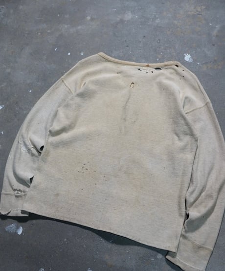 1940s French cotton sweat underwear
