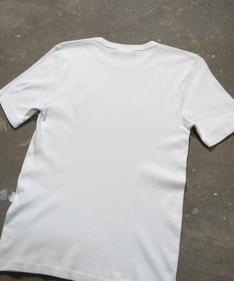 1980s French flock print T shirt