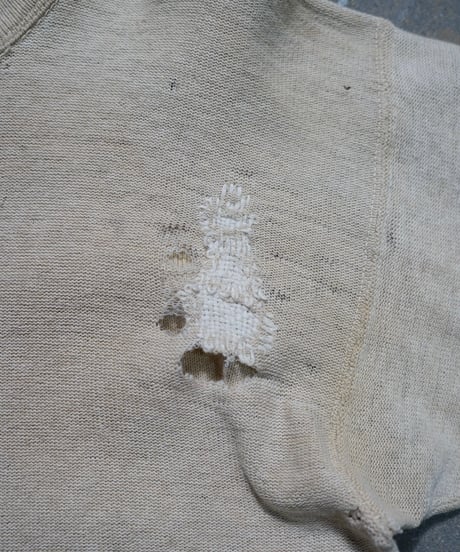 1940s French cotton sweat underwear