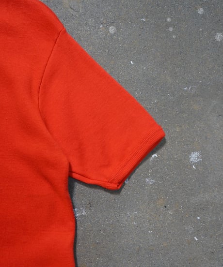 1970~80s French flock print T shirt