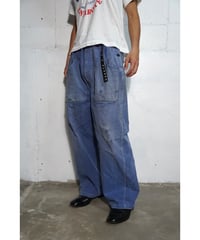 1940~50s French overall modified work pants
